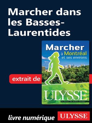 cover image of Marcher dans les Basses-Laurentides